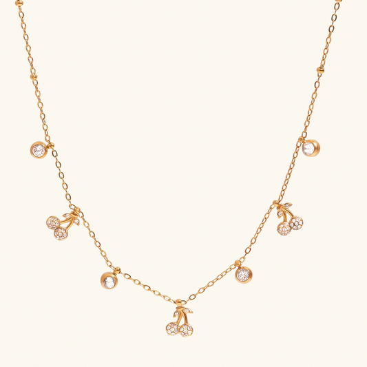Christina Cherry Necklace