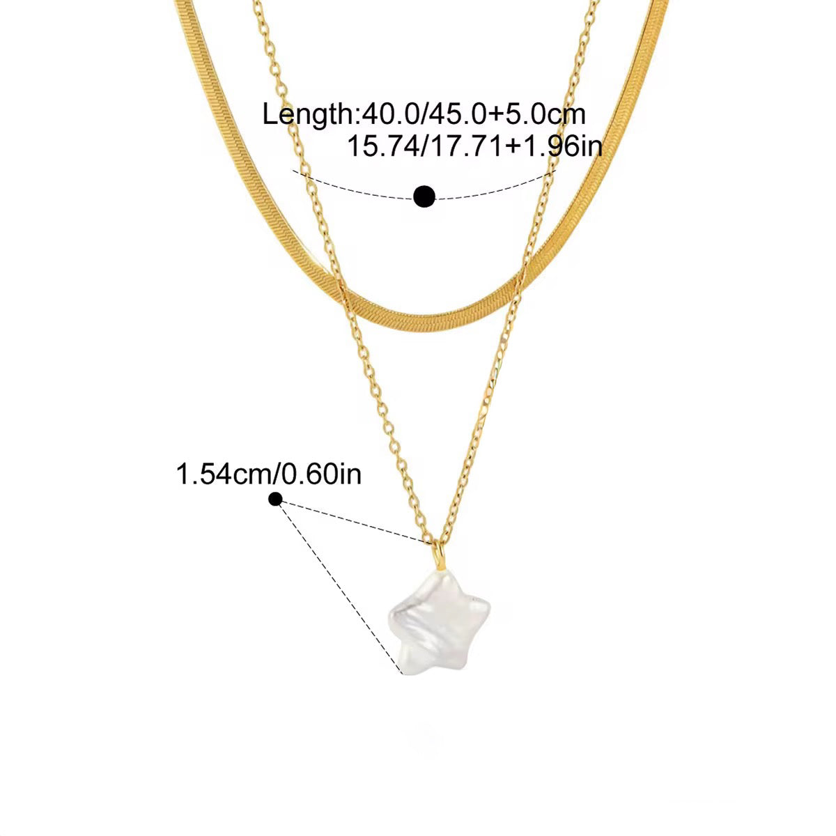 Pearl Star Necklace