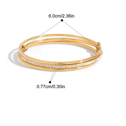 Triple Luxe Bangle Set